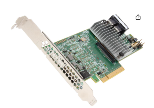 LSI 9300 MegaRAID SAS 9361-8i (LSI00417) PCI-Express 3.0 x8 Low Profile SATA / SAS High Performance Eight-Port 12Gb/s RAID Controller (Single Pack)--Avago Technologies