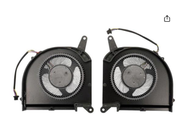 CPU and GPU Cooling Fan Gigabyte for AERO15 OLED 17 RP77 RP75W RP75XA RP77XA