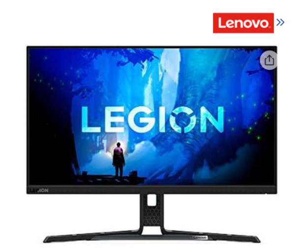 Lenovo Legion Y25-30 24.5" Full HD IPS 280 Hz (OC) 0.5ms (MPRT) WLED Gaming LCD Monitor - 16:9 - Black - 66F0GACBUS