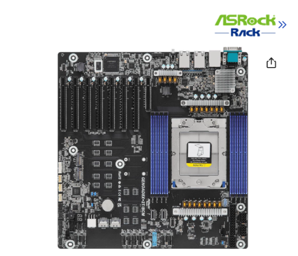 ASRock Rack GENOAD8X-2T/BCM Motherboard