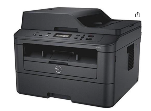 dell e514dw wireless monochrome laser multifunction printer, copier, scanner