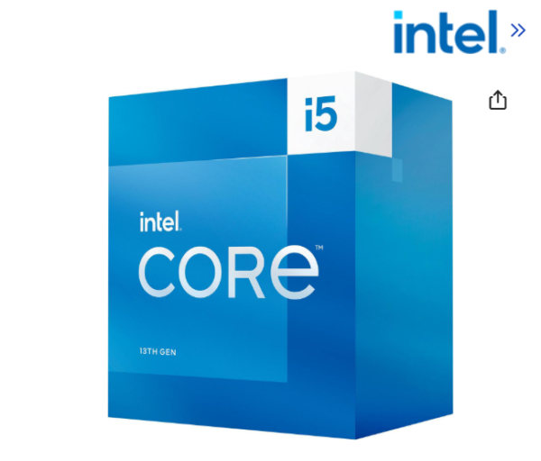 Intel Core i5-13400 Desktop Processor 10 cores (6 P-cores + 4 E-cores) 20MB Cache, up to 4.6 GHz - Box